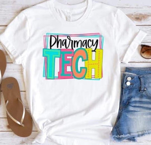 Pharmacy Tech Bright Colors