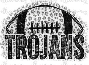 Trojans Leopard Football