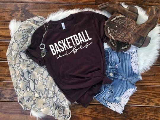 Basketball Vibes White Design