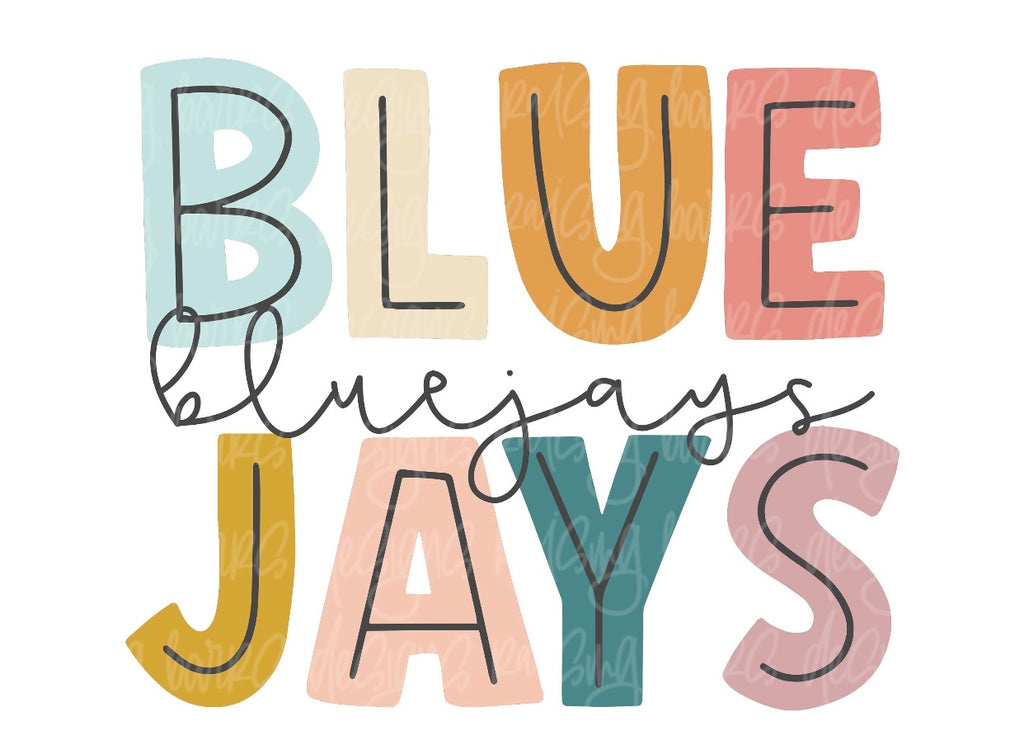 Blue Jays Pastel