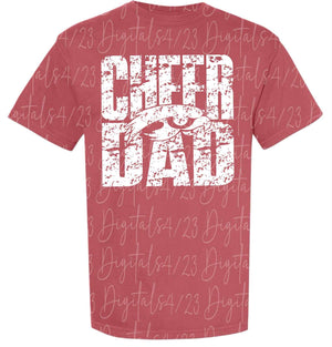 Hawks Cheer Dad Comfort Colors