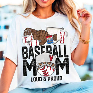 Baseball Mom Loud & Proud