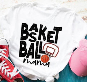 Basketball Mama Funky Lettering