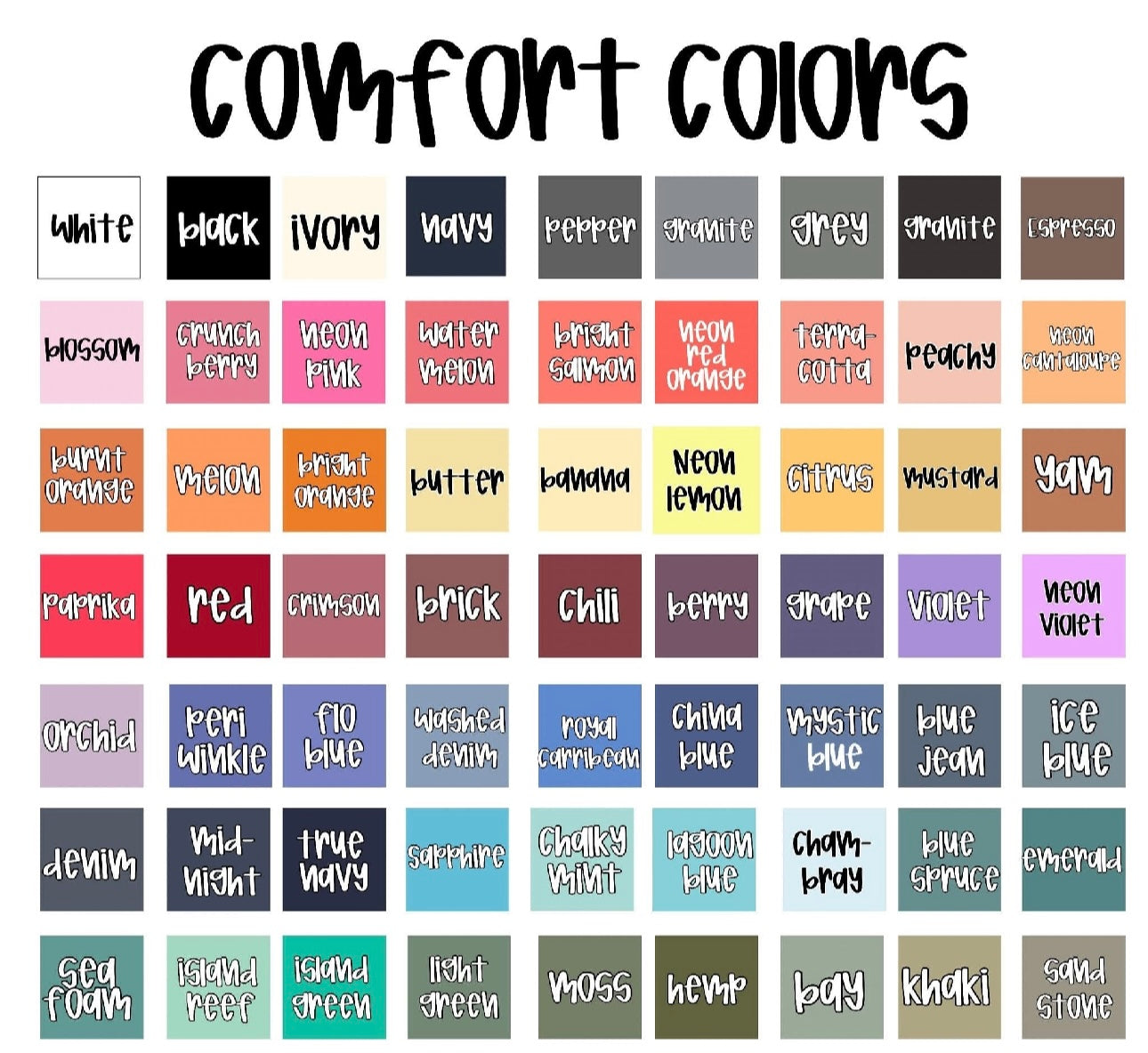 Jackson Tribe Baseball Comfort Colors