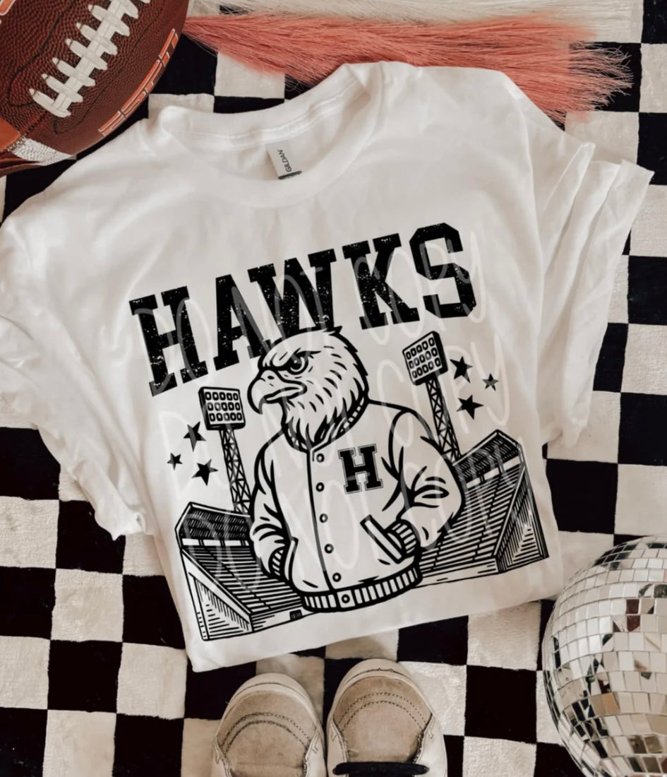Hawks Stadium Mascot