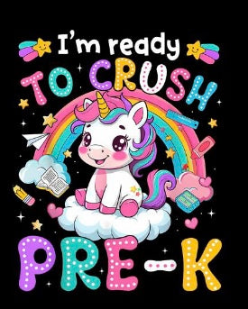 Ready To Crush Pre-K Unicorn