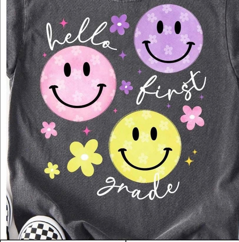 Hello First Grade Flowers SF