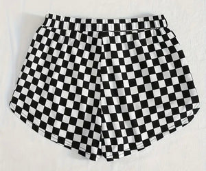 Checkered Shorts