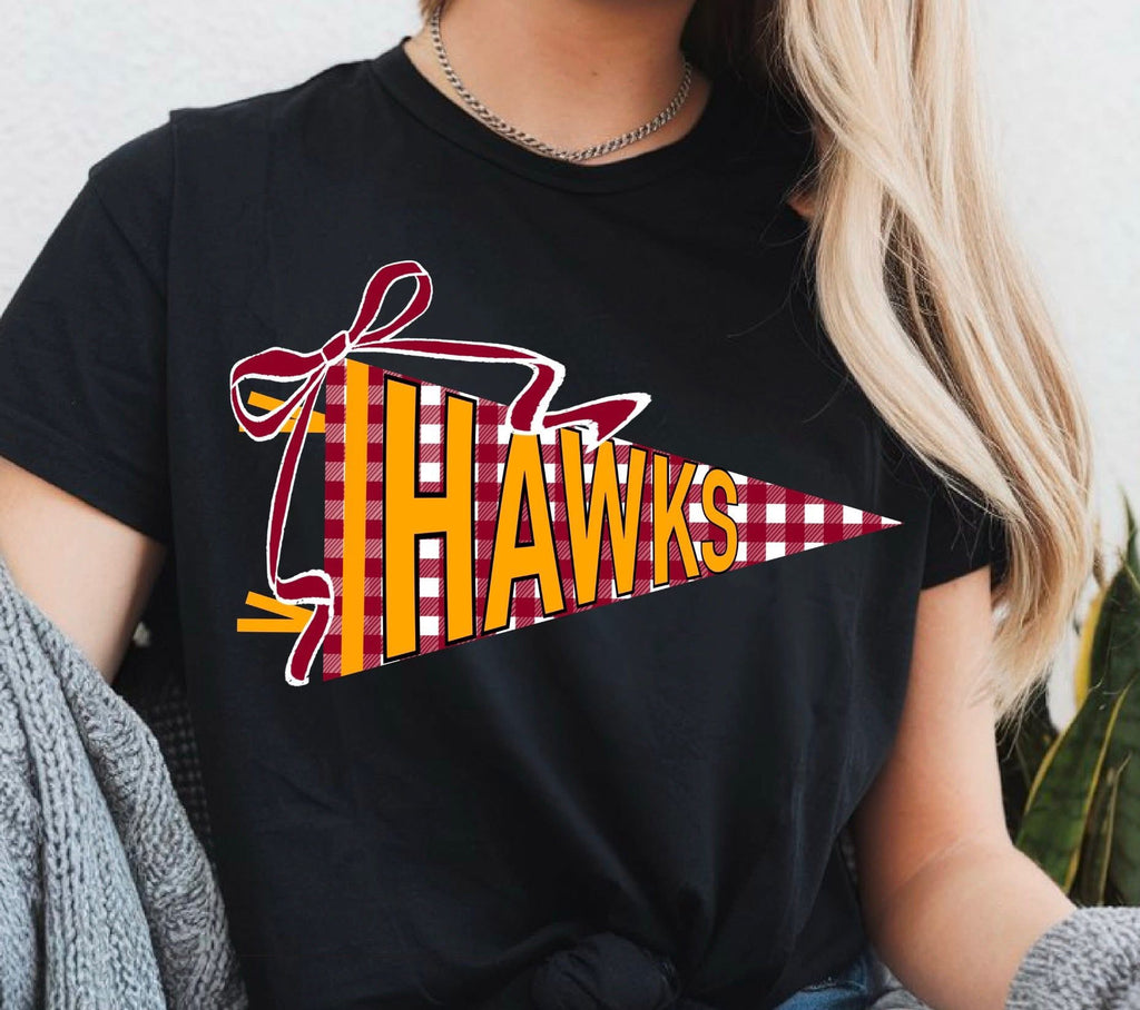 Hawks Pennant Comfort Colors