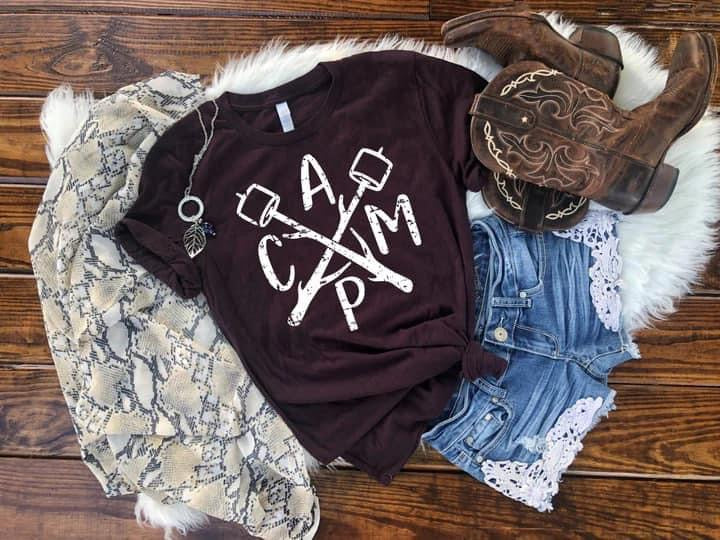 Camp S’more Sticks Tank Top