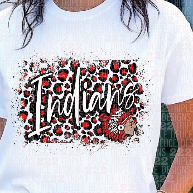 Indians Red Leopard