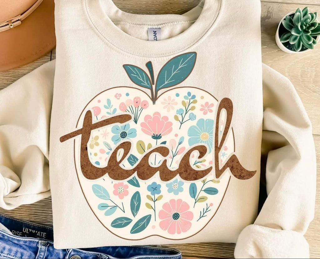 Teach Floral Apple