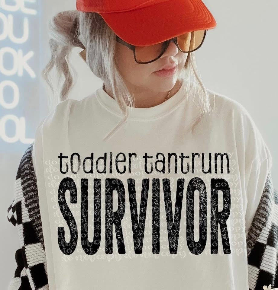 Toddler Tantrum Survivor Comfort Colors