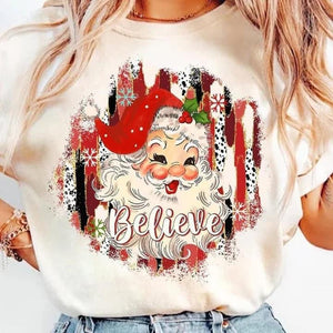 Santa Believe Brushstroke