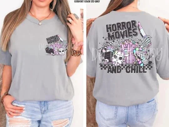 Horror Movies & Chill Hoodie