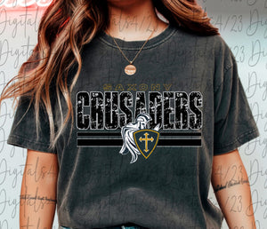 Saxony Crusaders Strips Comfort Colors
