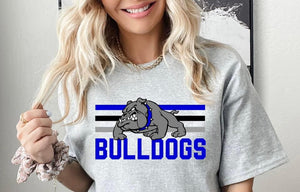 Blue Bulldogs Stripes