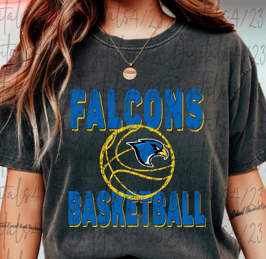 Falcons Basketball Comfort Colors