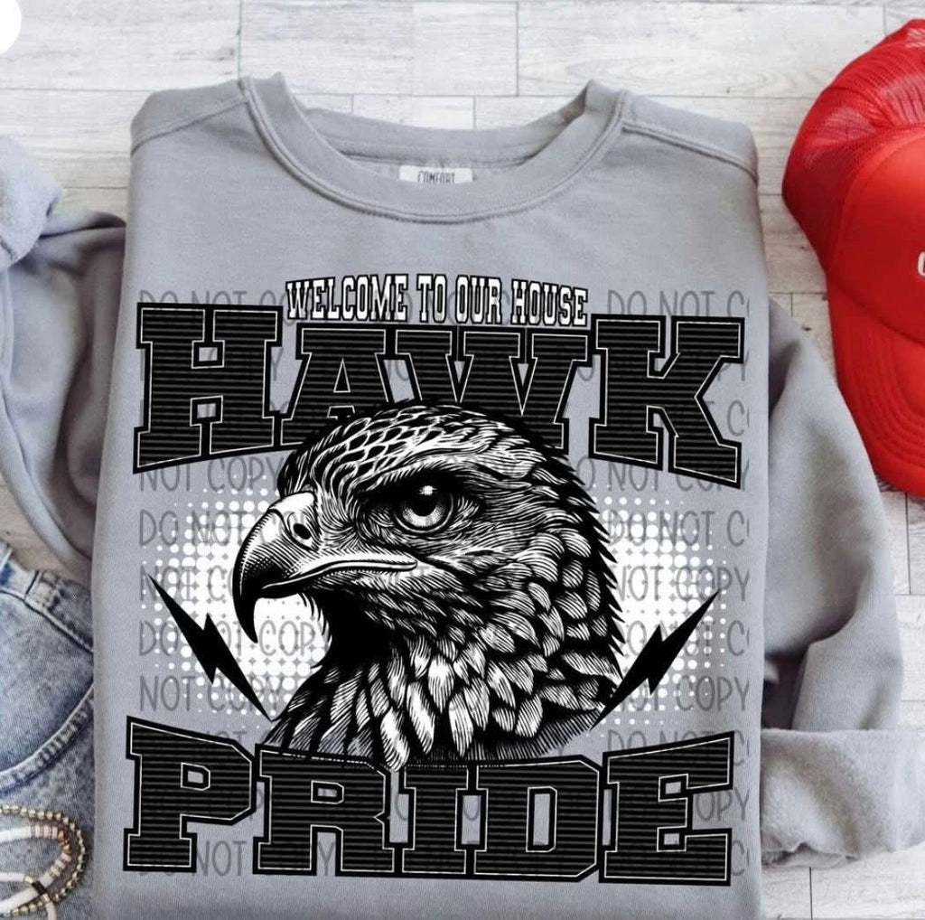 Welcome to Our House Hawk Pride