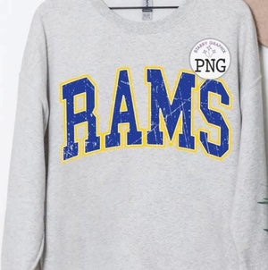 Rams Varsity Lettering