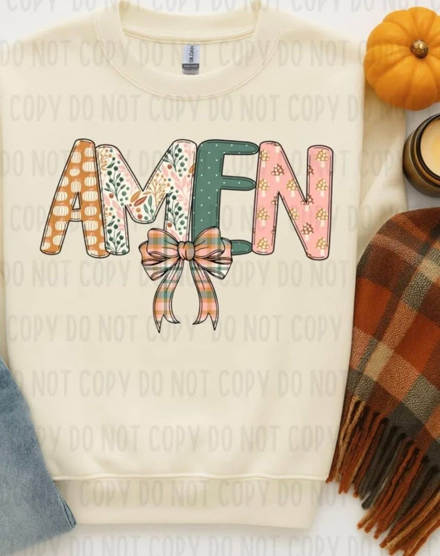 Amen with Bow