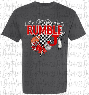 Jackson Indians Let’s Get Ready to Rumble T-Shirt