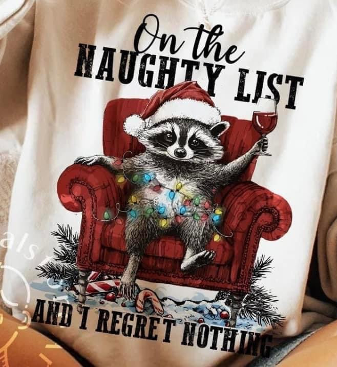 On the Naughty List & I Regret Nothing