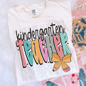 Kindergarten Teacher Bow