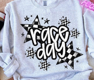 Race Day Checker Stars
