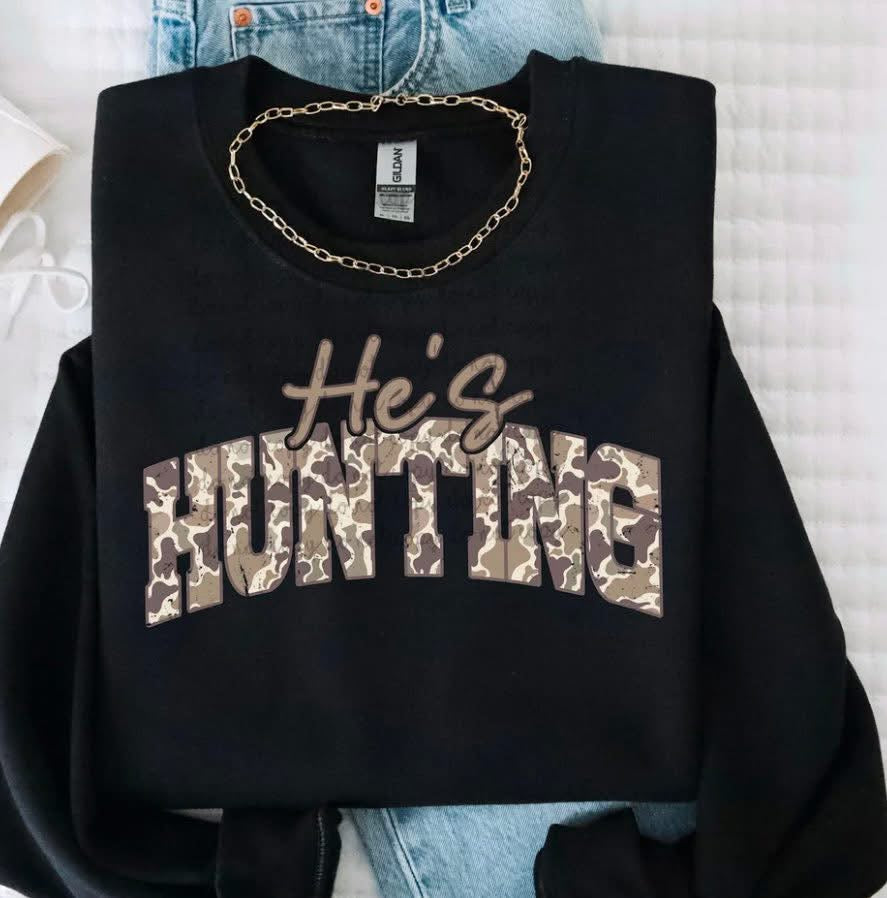 He’s Hunting