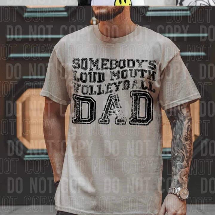 Somebody’s Loud Mouth Volleyball Dad