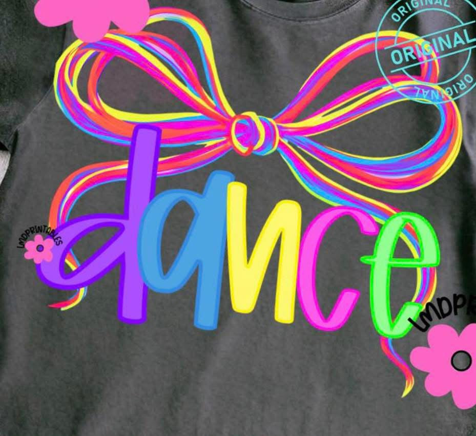Dance Ribbon Bow Bright