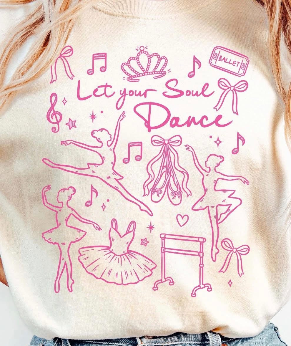 Let Your Soul Dance Toddler Crewneck Sweatshirt