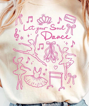 Let Your Soul Dance Toddler Crewneck Sweatshirt