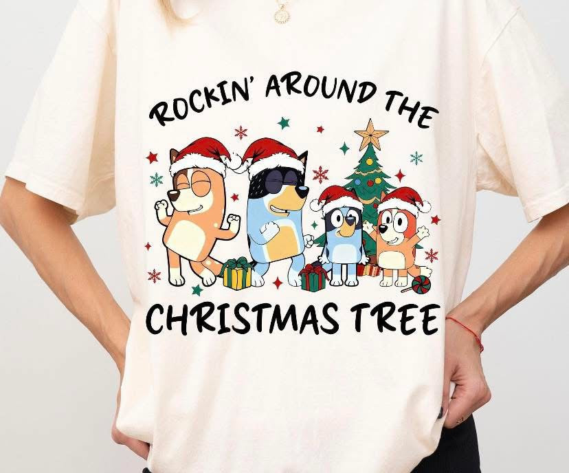 Rockin Around The Christmas Tree Long Sleeves