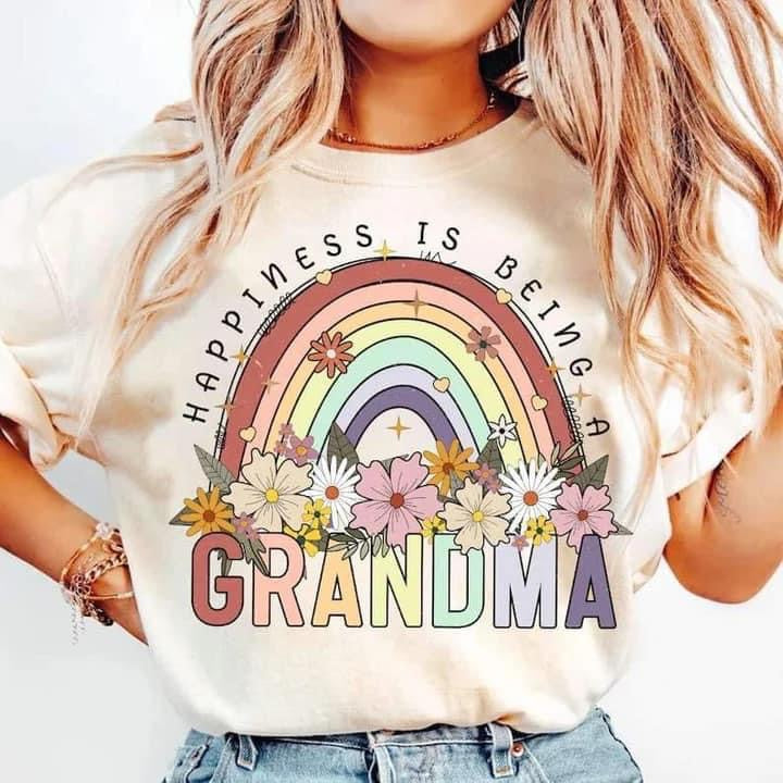 Happiness is Being a Grandma Rainbow