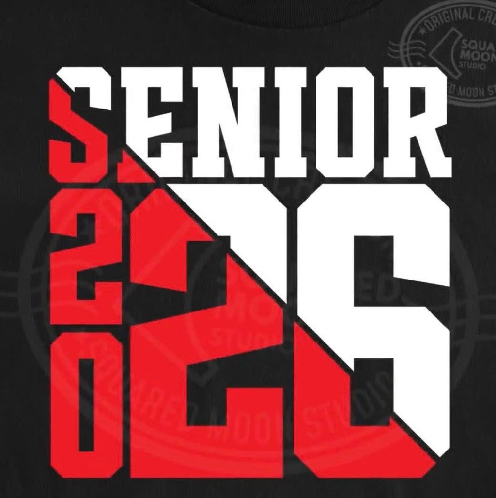 Senior 2026 Red and White
