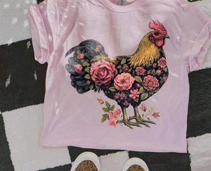 Floral Chicken