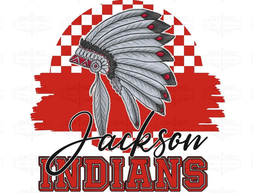 Jackson Indians Red