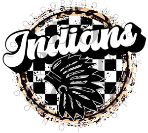 Indians Round Check & Leopard