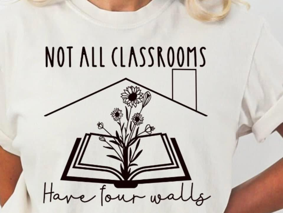 Not All Classrooms have 4 walls homeschool