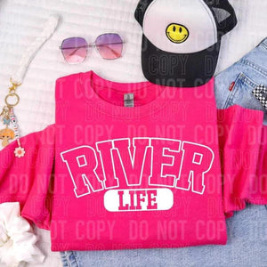 River Vibes White design