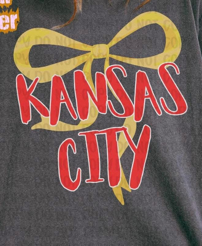 KC Yellow Ribbon Bow