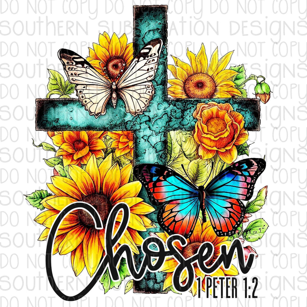 Chosen Cross Butterfly