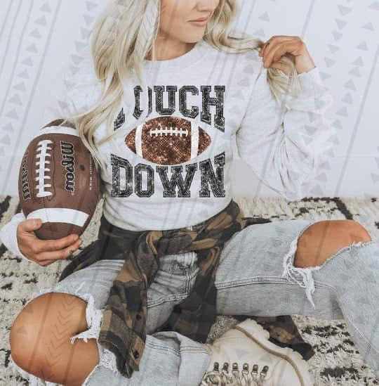 Touch Down Football Long Sleeves