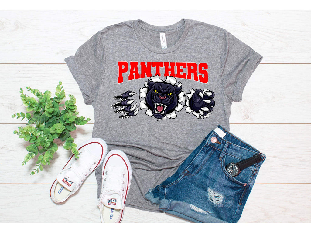 Panthers Ripping through t-shirt