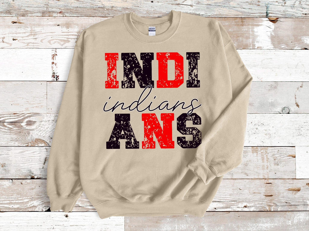 Indians Thick bold & cursive