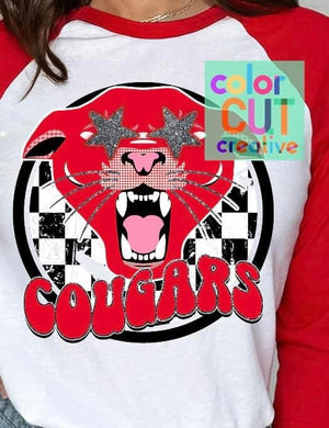 Cougars Raglan