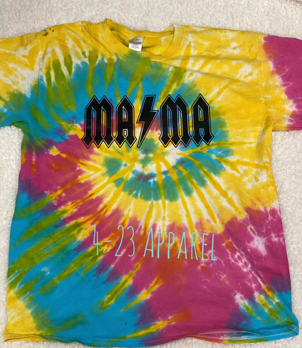 Mama Tie Dye Shirt