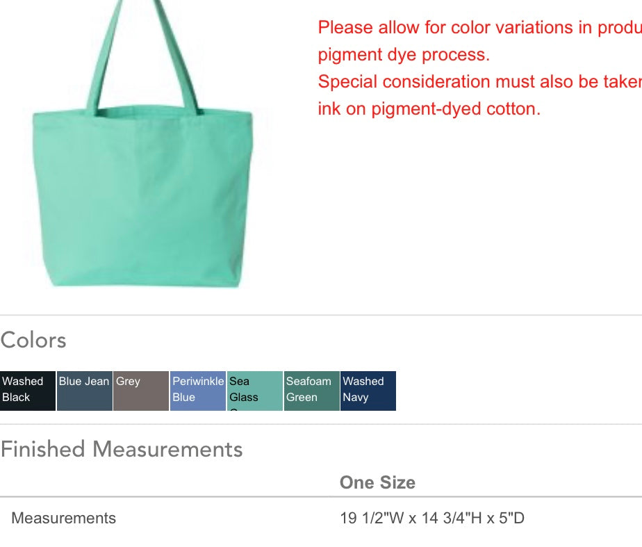 Tote with Design